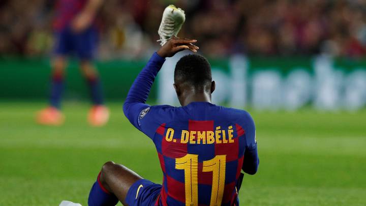 Dembélé uitgesloten van herkansing Barcelona